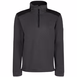 Regatta Mens Holbeck Half Zip Fleece Top - 3XL, Black