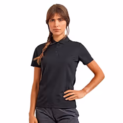 Premier Womens/Ladies Sustainable Polo Shirt - L, Black