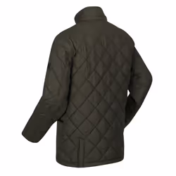 Regatta Mens Londyn Quilted Insulated Jacket - S, Dark Khaki