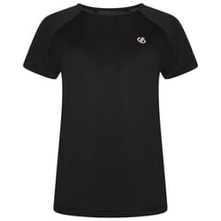 Dare 2B Womens/Ladies Corral T-Shirt - 18 UK, Black/Black