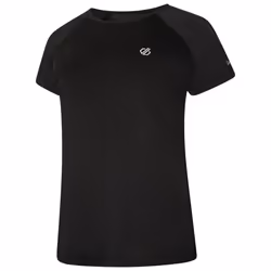 Dare 2B Womens/Ladies Corral T-Shirt - 18 UK, Black/Black