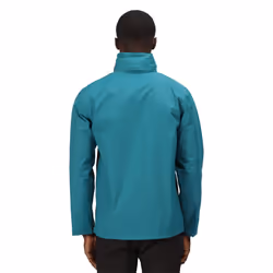 Regatta Great Outdoors Mens Outdoor Classic Matt Hooded Waterproof Jacket - S, Pacific Green/Black