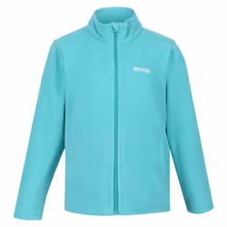 Regatta Great Outdoors Childrens/Kids King II Lightweight Full Zip Fleece Jacket - 3-4 Years, Turquoise