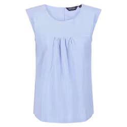 Regatta Womens/Ladies Bridgidine Stripe Top - 12 UK, Sonic Blue