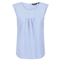 Regatta Womens/Ladies Bridgidine Stripe Top - 12 UK, Sonic Blue