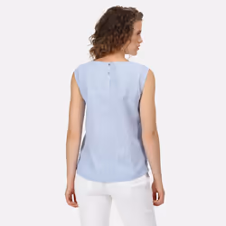 Regatta Womens/Ladies Bridgidine Stripe Top - 12 UK, Sonic Blue