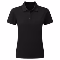 Premier Womens/Ladies Sustainable Polo Shirt - XS, Black