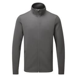 Premier Mens Sustainable Zipped Jacket - S, Dark Grey