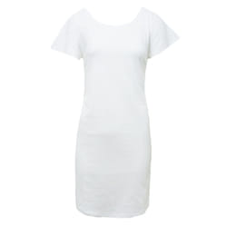 Mantis Womens/Ladies Loose Fit T-Shirt Dress - M, White