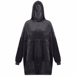 Regatta Unisex Adult Snuggler Fleece Oversized Hoodie - One Size, Seal Grey