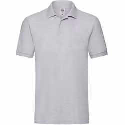 Fruit of the Loom Mens Premium Pique Polo Shirt - S, Athletic Heather
