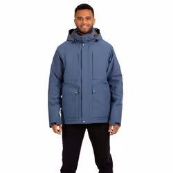Trespass Mens Rolando Waterproof Jacket - S, Smokey Blue