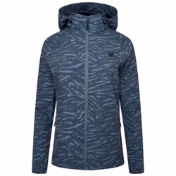 Dare 2B Womens/Ladies Far Out Tiger Print Soft Shell Jacket - 8 UK, Orion Grey