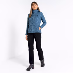 Dare 2B Womens/Ladies Far Out Tiger Print Soft Shell Jacket - 8 UK, Orion Grey