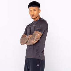 Dare 2B Mens Persist Marl T-Shirt - L, Black