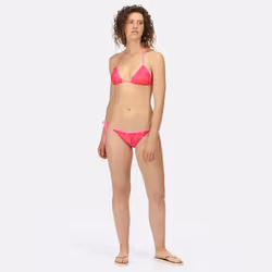 Regatta Womens/Ladies Aceana Palm Print Bikini Bottoms - 14 UK, Pink Fusion
