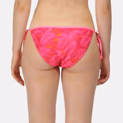 Regatta Womens/Ladies Aceana Palm Print Bikini Bottoms - 14 UK, Pink Fusion