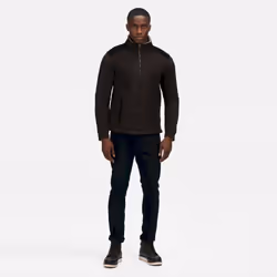 Regatta Mens Faversham Full Zip Fleece Jacket - 2XL, Black