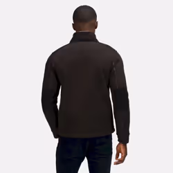 Regatta Mens Faversham Full Zip Fleece Jacket - 2XL, Black