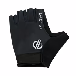 Dare 2B Womens/Ladies Pedal Out Cycling Fingerless Gloves - XS, Black