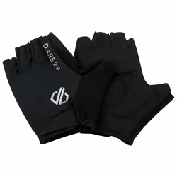 Dare 2B Womens/Ladies Pedal Out Cycling Fingerless Gloves - XS, Black