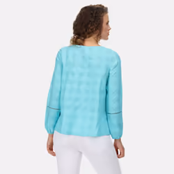 Regatta Womens/Ladies Calluna Long-Sleeved Blouse - 18 UK, Seascape