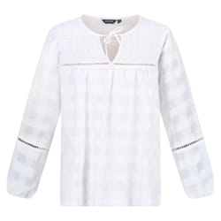 Regatta Womens/Ladies Calluna Long-Sleeved Blouse - 16 UK, White