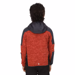 Regatta Childrens/Kids Dissolver V Fleece - 7-8 Years, Fiery Red/India Grey