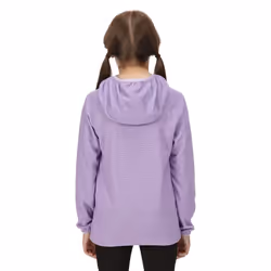 Regatta Childrens/Kids Loco Micro-Stripe Hoodie - 13 Years, Light Amethyst/White