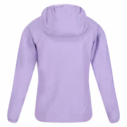 Regatta Childrens/Kids Loco Micro-Stripe Hoodie - 13 Years, Light Amethyst/White