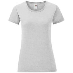 Fruit of the Loom Womens/Ladies Iconic 150 T-Shirt - XXL, Athletic Heather
