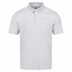 Regatta Mens Maverick V Active Polo Shirt - L, Silver Grey