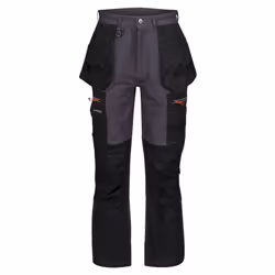 Regatta Mens Infiltrate Softshell Stretch Work Trousers - 46L, Iron/Black