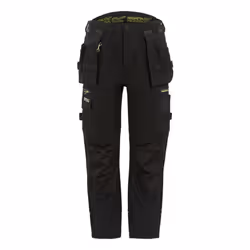 Regatta Mens Infiltrate Softshell Stretch Work Trousers - 34R, Black