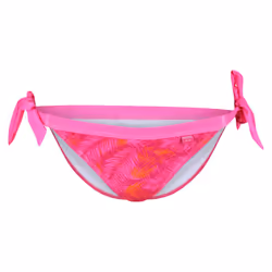 Regatta Womens/Ladies Flavia Palm Leaf Bikini Bottoms - 14 UK, Fusion Pink