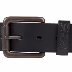 Regatta Mens Pro Leather Waist Belt - L-XL, Black