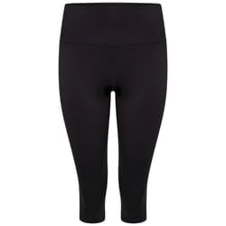 Dare 2B Womens/Ladies Influential Plain Recycled 3/4 Leggings - 14 UK, Black