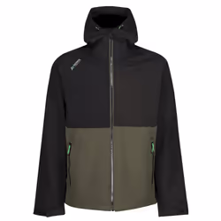 Regatta Mens Surrender Soft Shell Jacket - L, Dark Khaki/Black