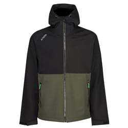 Regatta Mens Surrender Soft Shell Jacket - L, Dark Khaki/Black