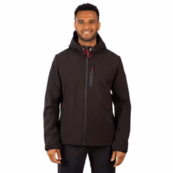 Trespass Mens Marlon Soft Shell Jacket - XL, Black
