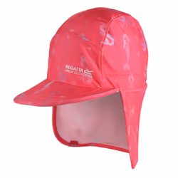 Regatta Great Outdoors Childrens/Kids Sun Protection Cap - 4-6 Years, Santorini Sunset
