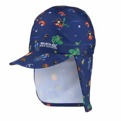 Regatta Great Outdoors Childrens/Kids Sun Protection Cap - 1-3 Years, New Royal