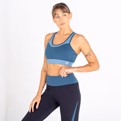 Dare 2B Womens/Ladies Mantra Contrast Recycled Sports Bra