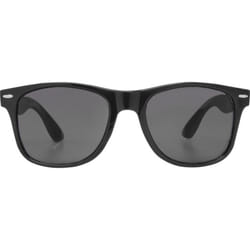 Bullet Sun Ray RPET Sunglasses - One Size, Solid Black