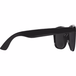 Bullet Sun Ray RPET Sunglasses - One Size, Solid Black