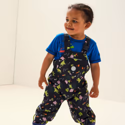 Regatta Childrens/Kids Muddy Puddle Peppa Pig Dungarees - 4-5 Years, Navy