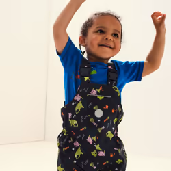 Regatta Childrens/Kids Muddy Puddle Peppa Pig Dungarees - 4-5 Years, Navy