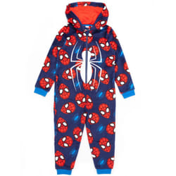 Spider-Man Childrens/Kids All-In-One Nightwear - 2-3 Years, Blue/Red/White