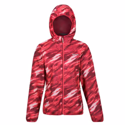 Regatta Womens/Ladies Serenton Brush Stroke Waterproof Jacket - 12 UK, Wild Plum