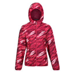 Regatta Womens/Ladies Serenton Brush Stroke Waterproof Jacket - 12 UK, Wild Plum